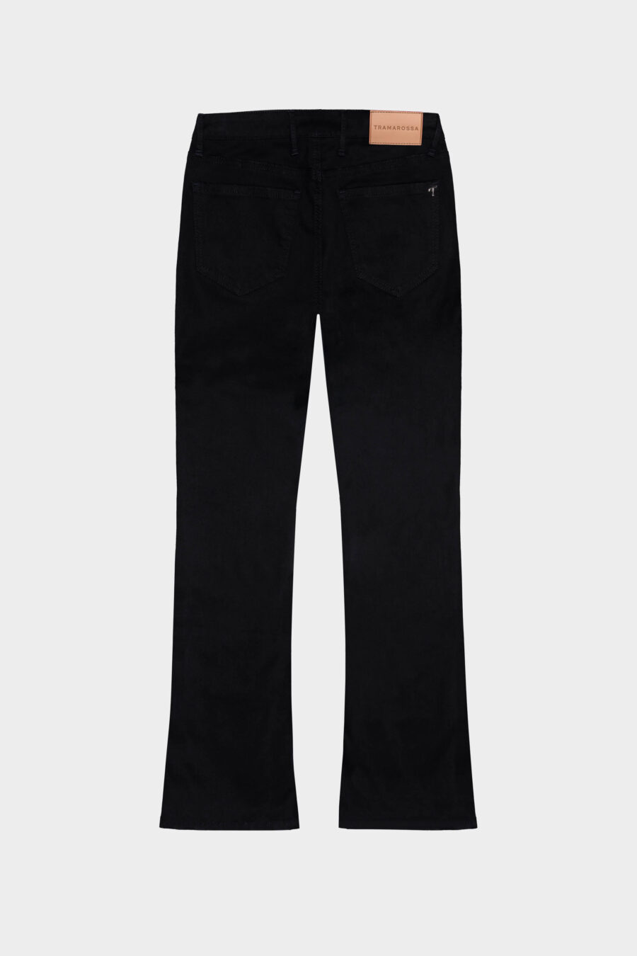 BIANCA FLARE CUT JEANS IN BLACK STRETCH DENIM - Image 10