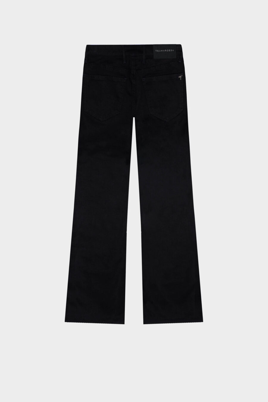 JEANS MONICA FLARE CUT FLARE IN DENIM NERO - immagine 10