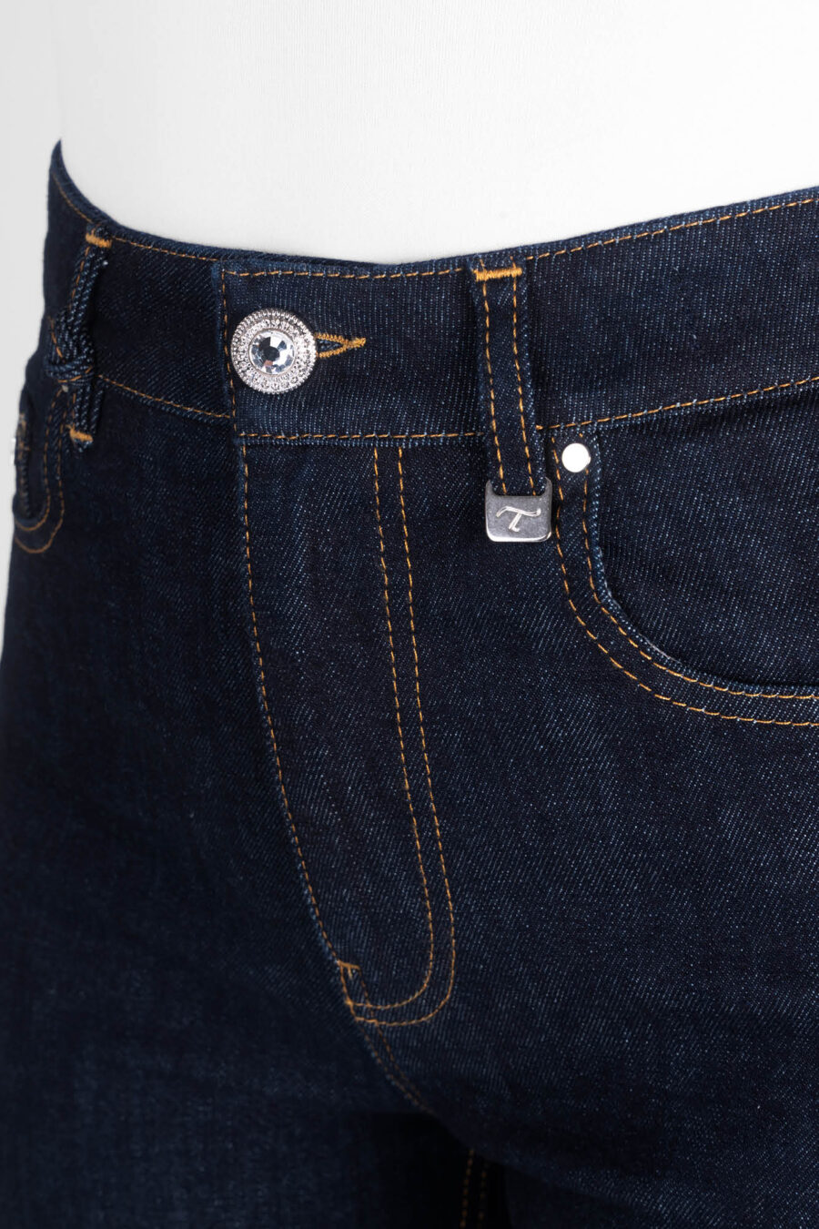 JEANS MONICA MUM IN DENIM BLU SCURO - immagine 9