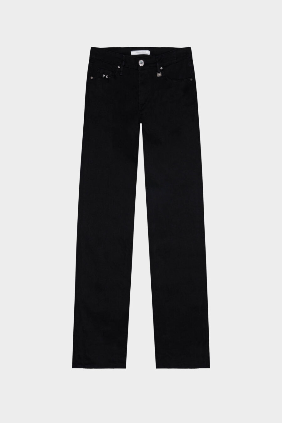 JEANS MONICA STRAIGHT IN DENIM NERO