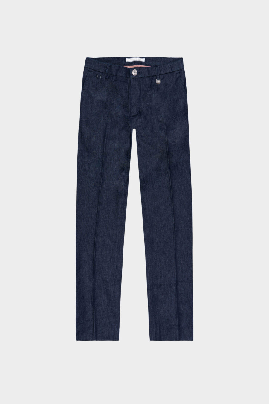 DARK BLUE DENIM ADELE SLIM PANTS