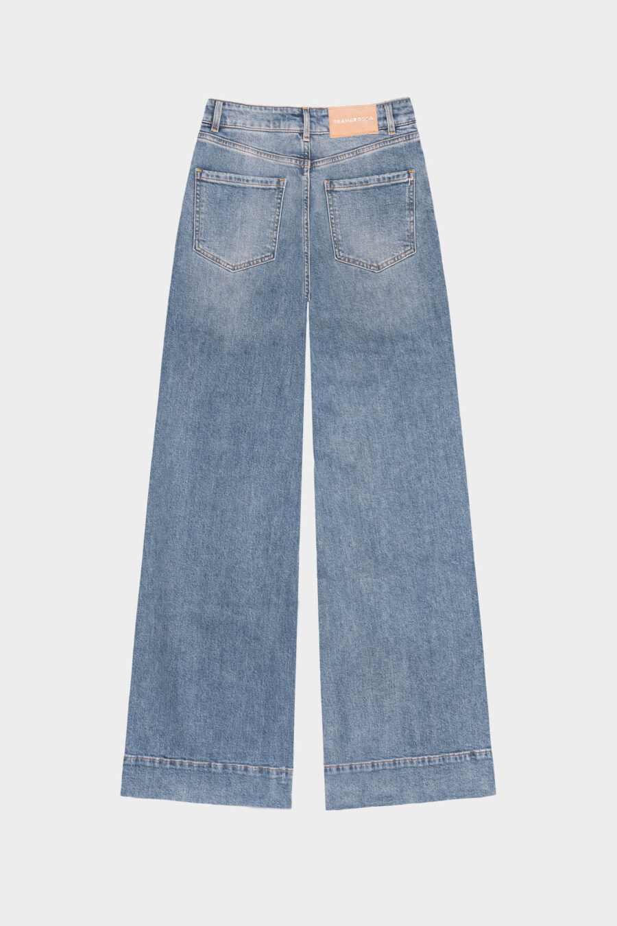VIOLA WIDE LEG JEANS IN LIGHT BLUE DENIM - Image 11