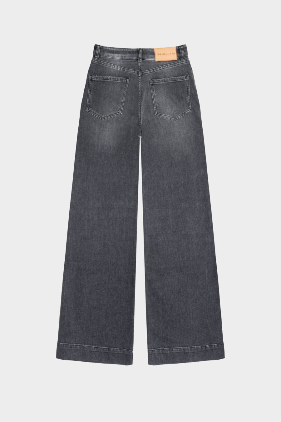 VIOLA WIDE LEG BLACK DENIM JEANS - Image 11