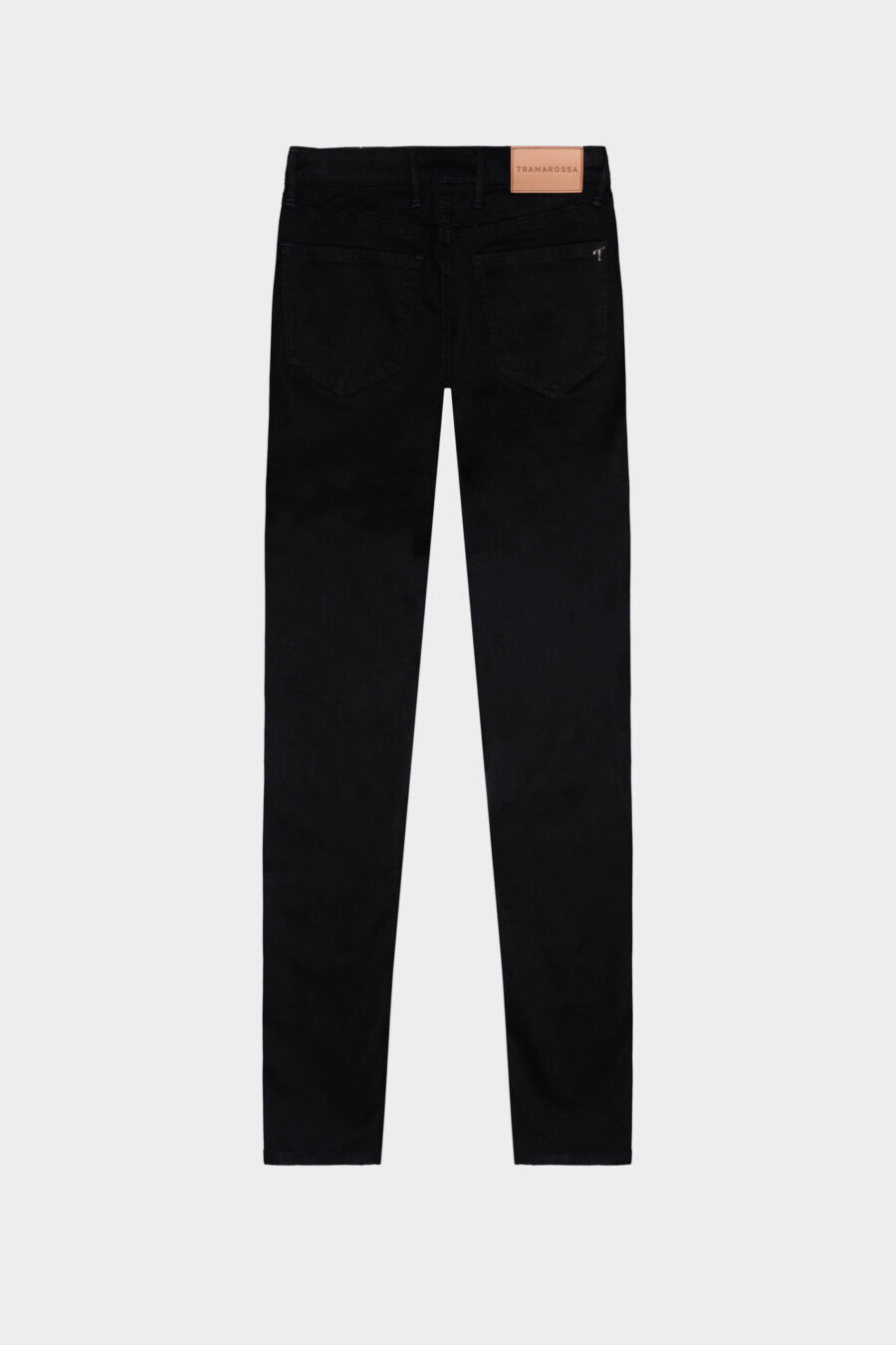 PANTALONE BIANCA SLIM SKINNY IN DENIM STRETCH NERO - immagine 10