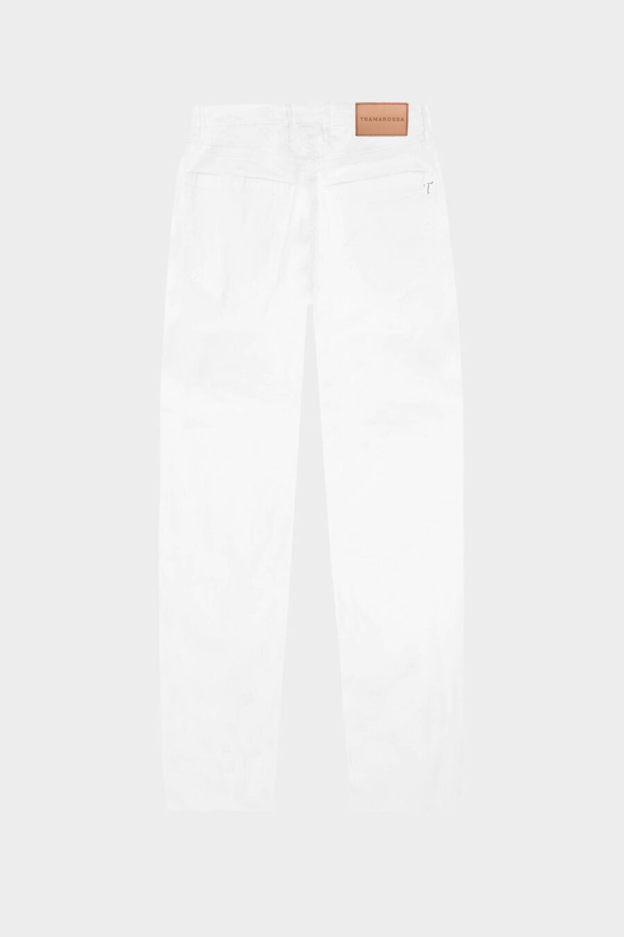MONICA MUM PANTS IN WHITE COTTON BULL - Image 11