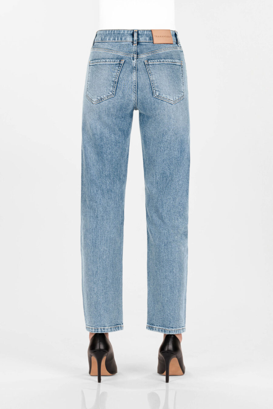 JEANS MONICA MUM IN DENIM BLU CHIARO - immagine 7