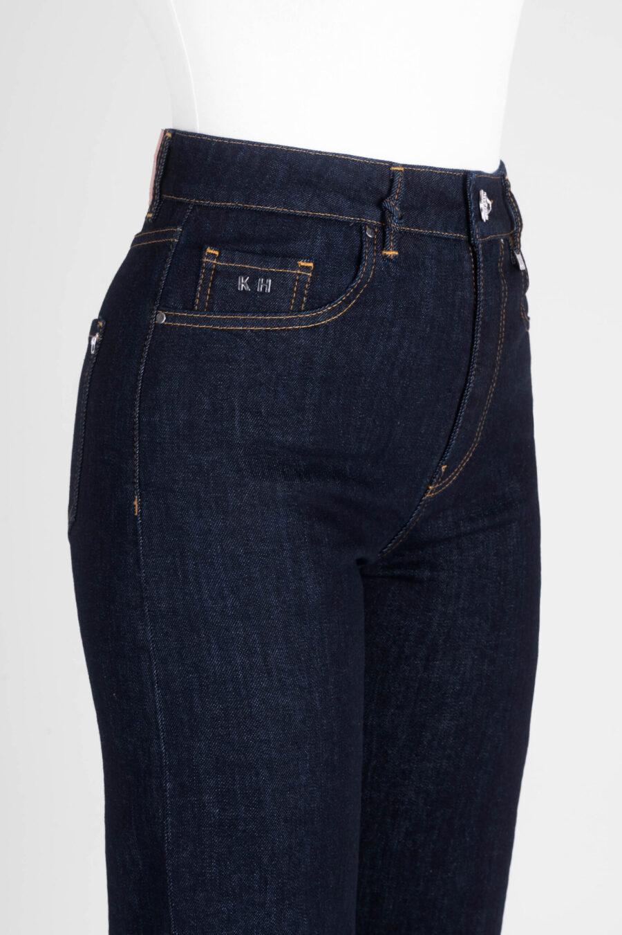 JEANS MONICA MUM IN DENIM BLU SCURO - immagine 8