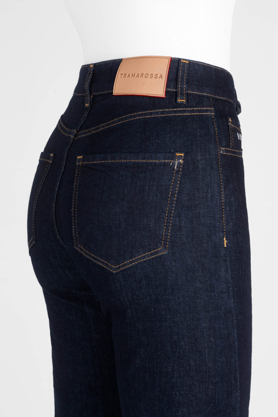 JEANS MONICA MUM IN DENIM BLU SCURO - immagine 7