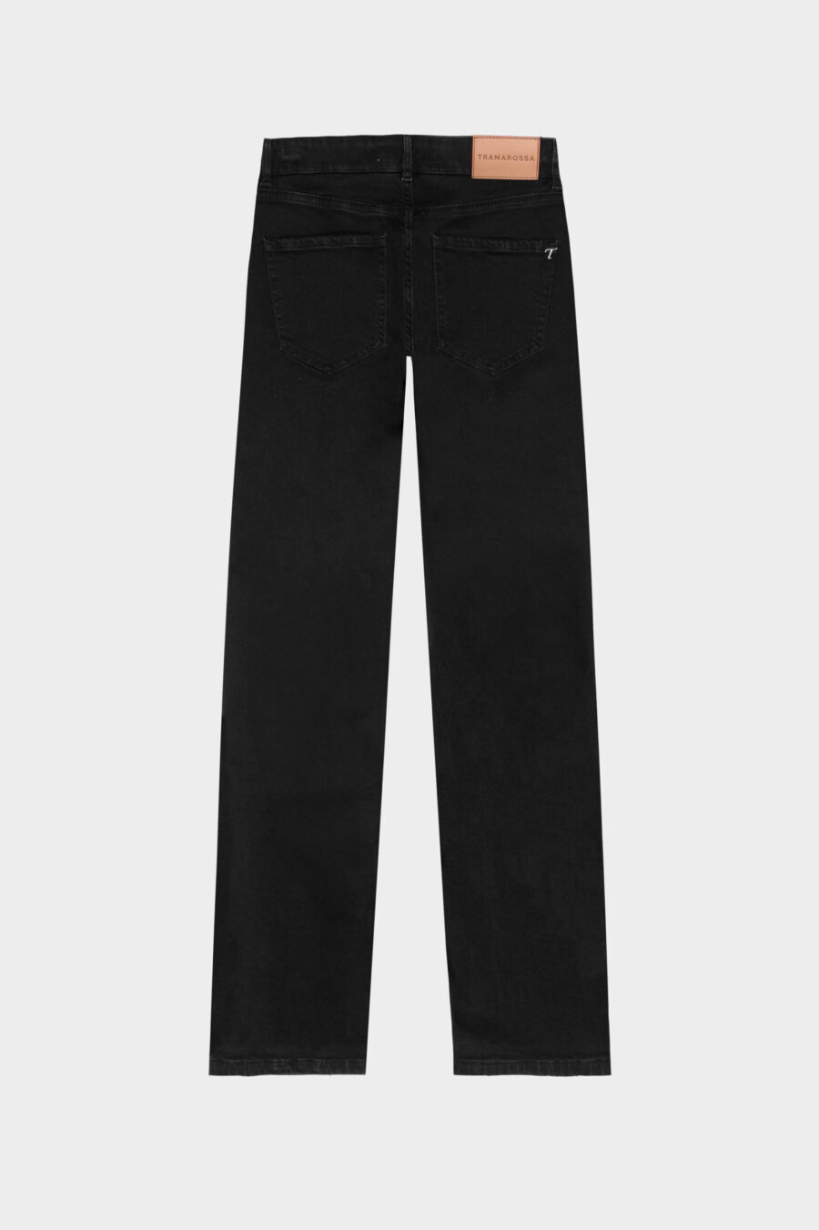 JEANS MONICA STRAIGHT IN DENIM NERO - immagine 10