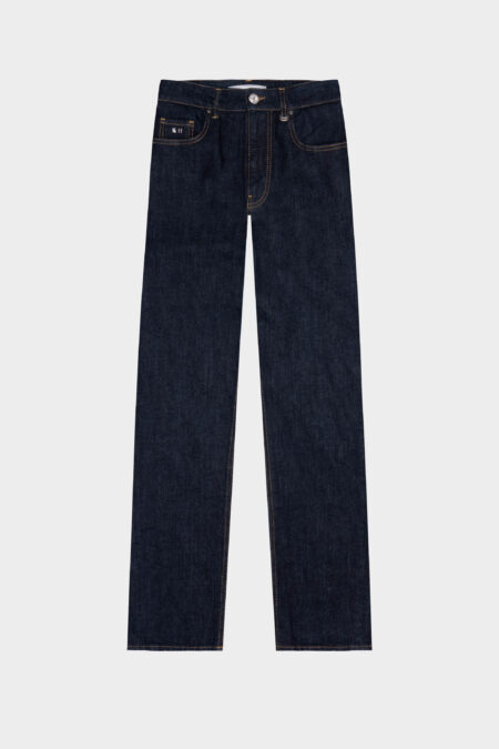 JEANS MONICA STRAIGHT IN DENIM BLU SCURO