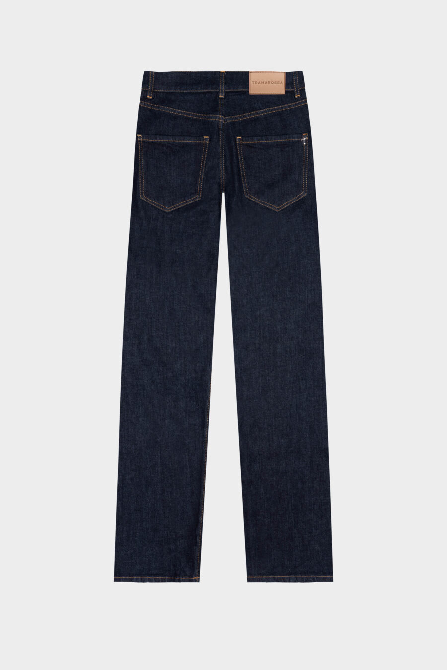 JEANS MONICA STRAIGHT IN DENIM BLU SCURO - immagine 8