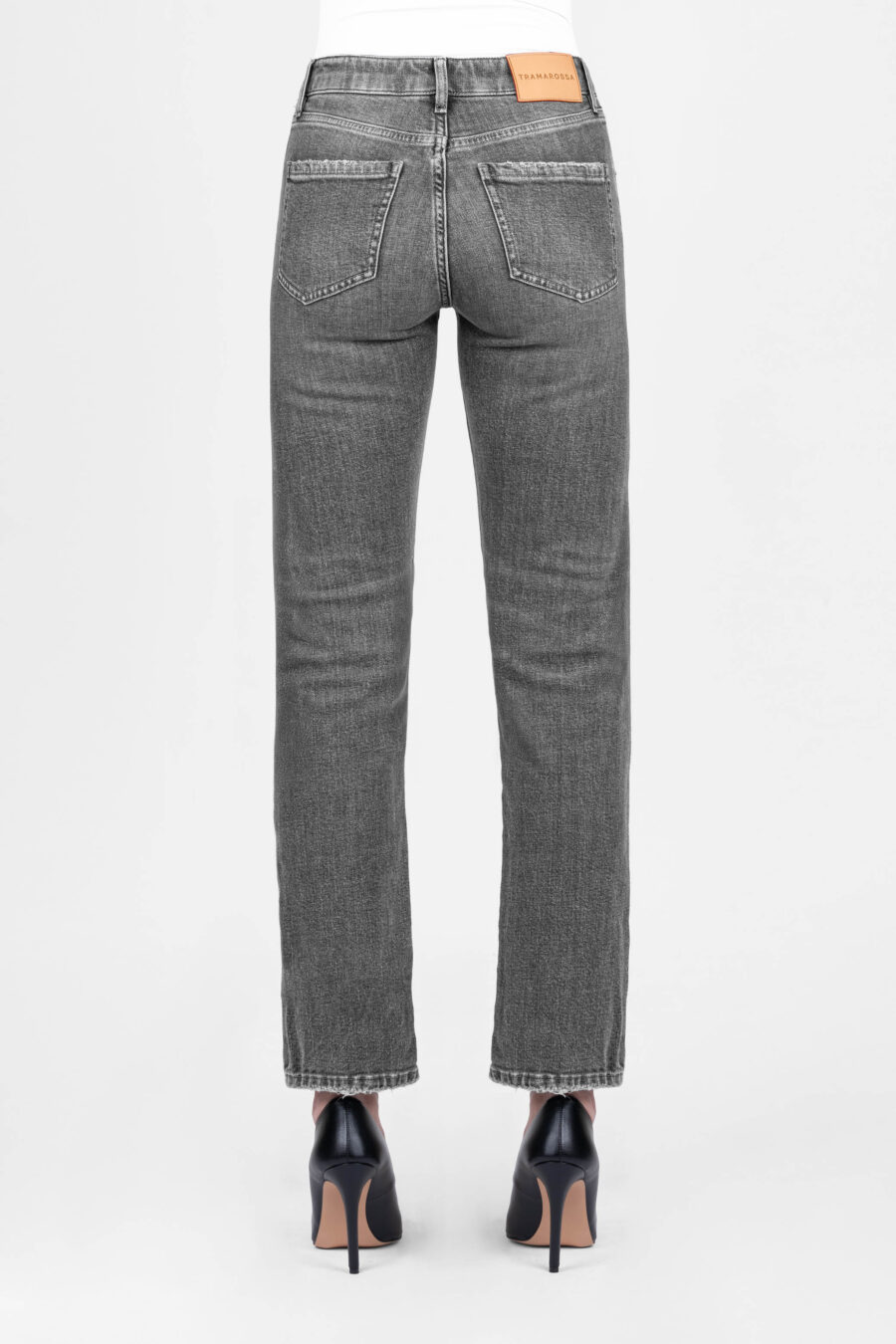 MONICA MUM JEANS IN BLACK DENIM - Image 5