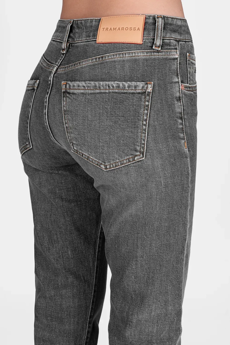 JEANS AMERICA SLIM IN DENIM GRIGIO - immagine 3