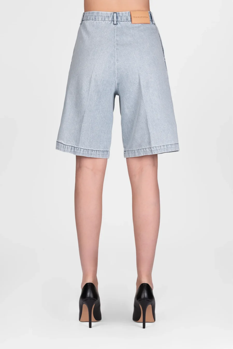 BERMUDA GABRY IN DENIM BLU CHIARO - immagine 2