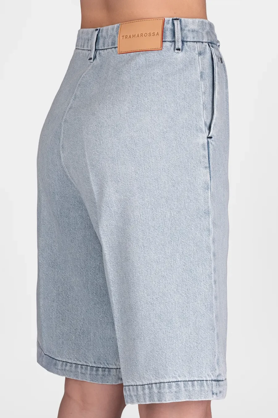 BERMUDA GABRY IN DENIM BLU CHIARO - immagine 3