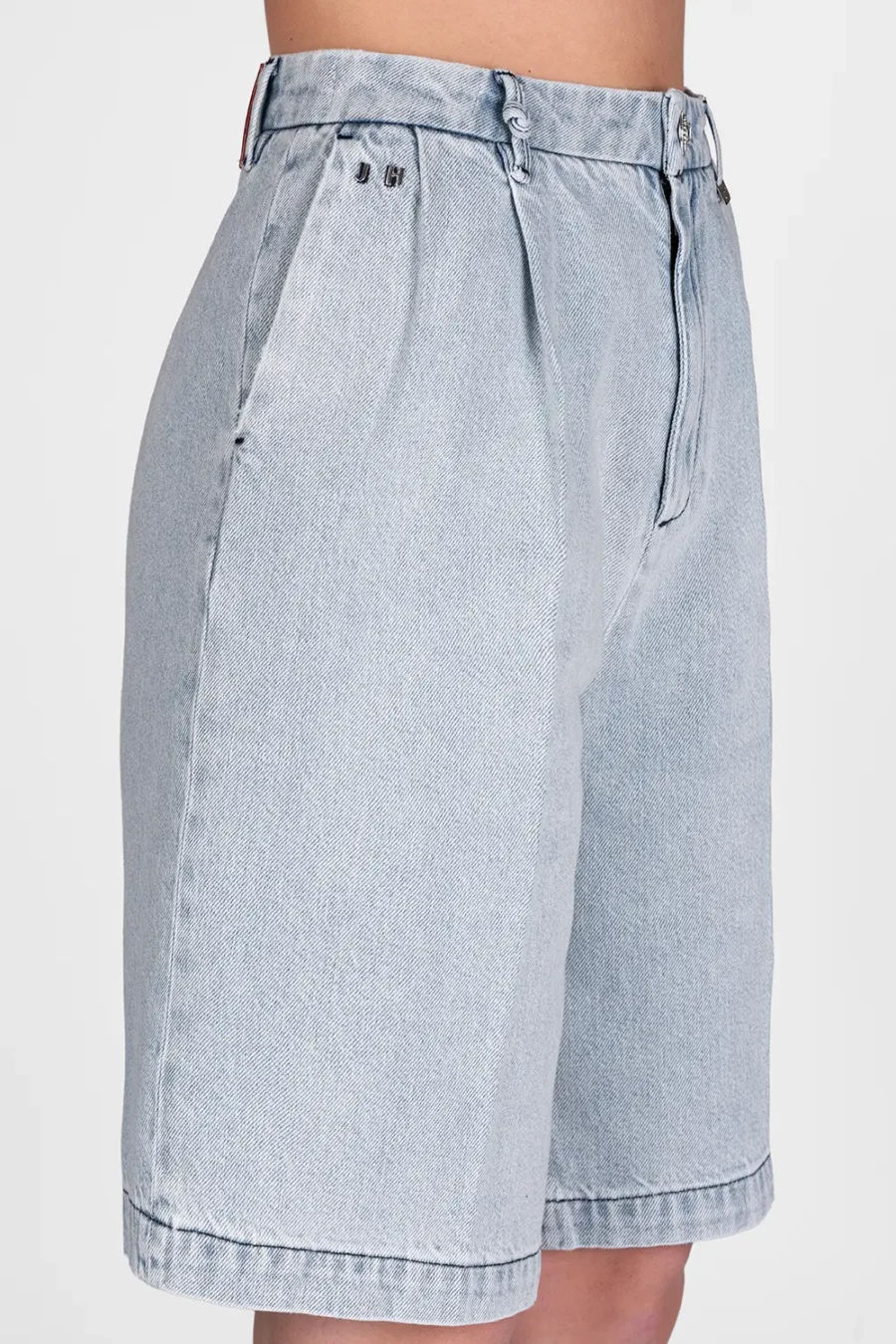 BERMUDA GABRY IN DENIM BLU CHIARO - immagine 4