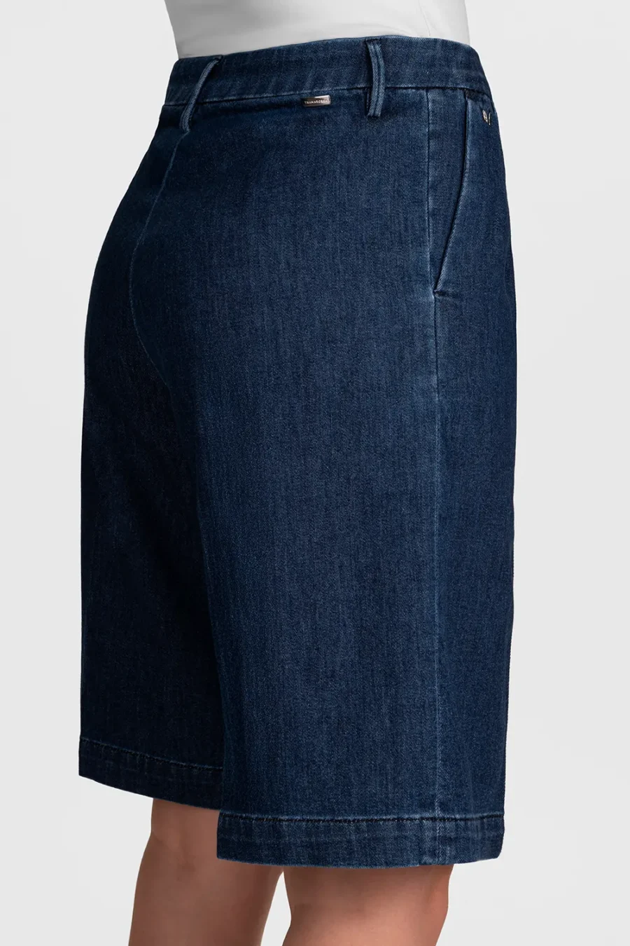 MEDIUM BLUE DENIM GABRY BERMUDA SHORTS - Image 3