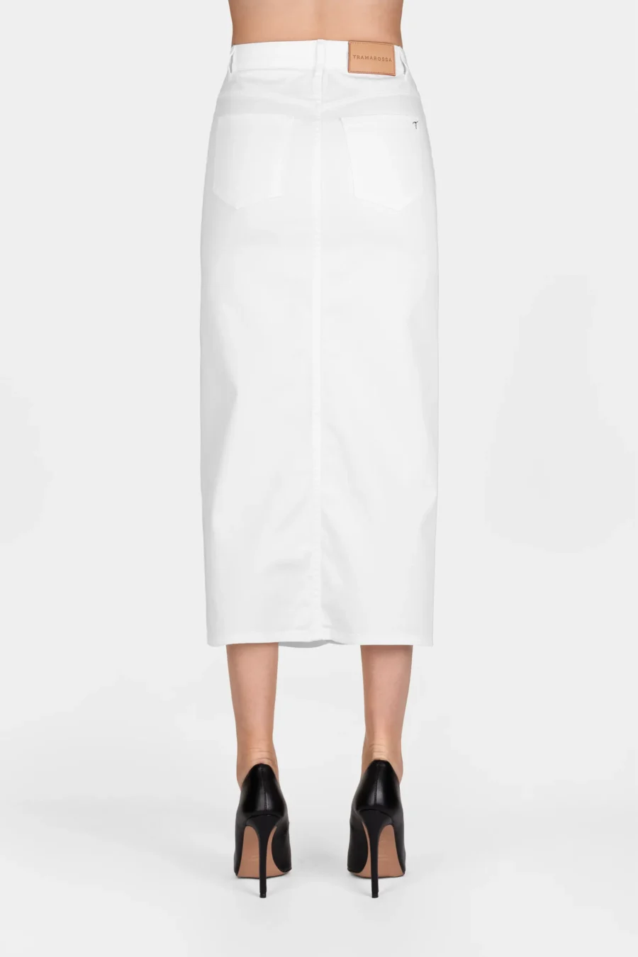 GONNA GIULY IN COTONE BIANCO - immagine 2