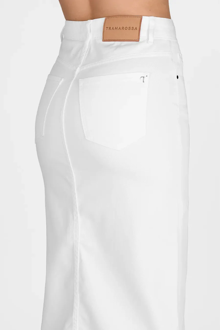 GONNA GIULY IN COTONE BIANCO - immagine 3