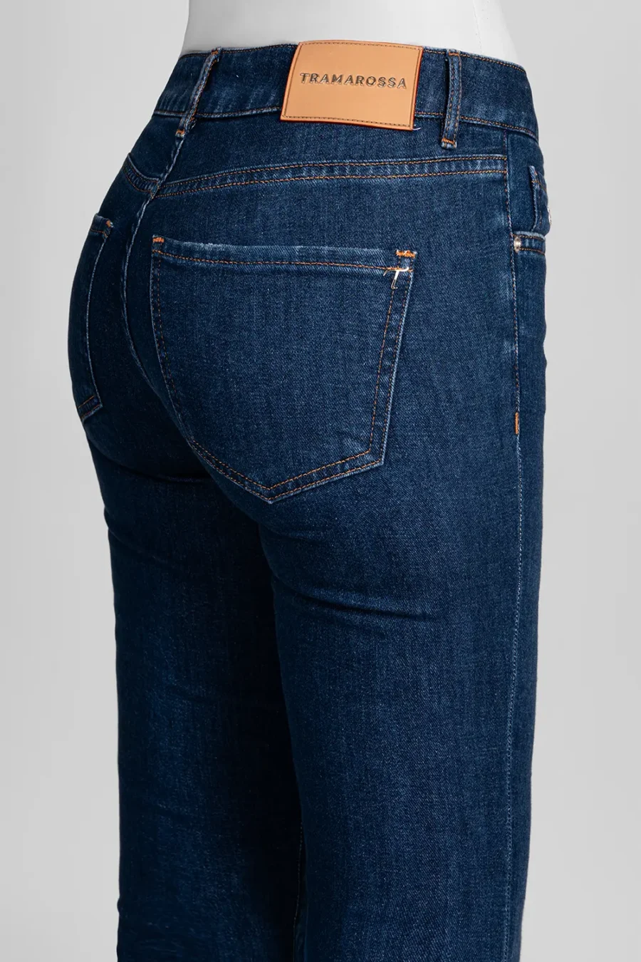GRETA BOOTCUT JEANS IN DARK BLUE DENIM - Image 3