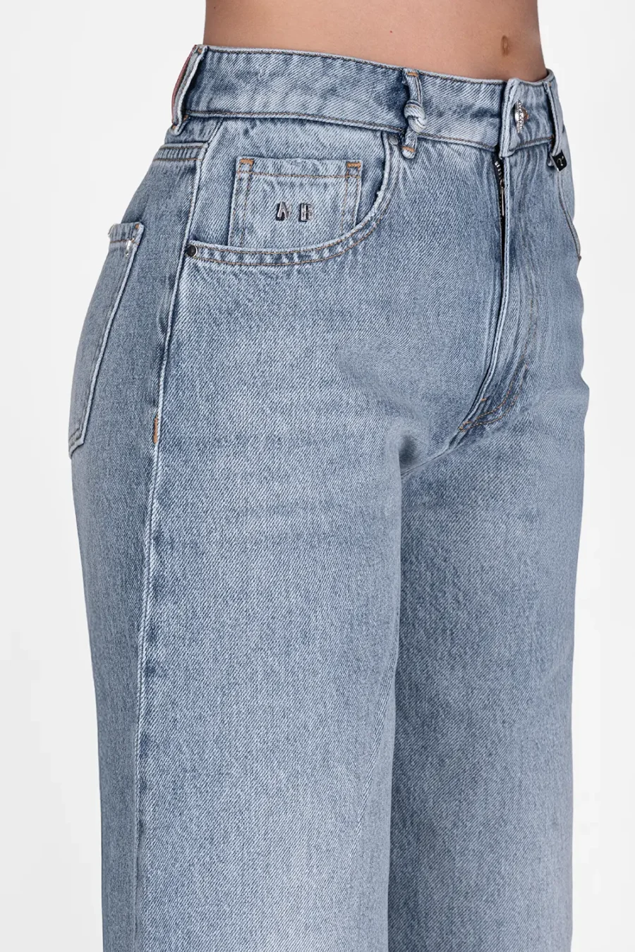 JEANS HOLLYWOOD BARREL IN DENIM BLU MEDIO - immagine 3