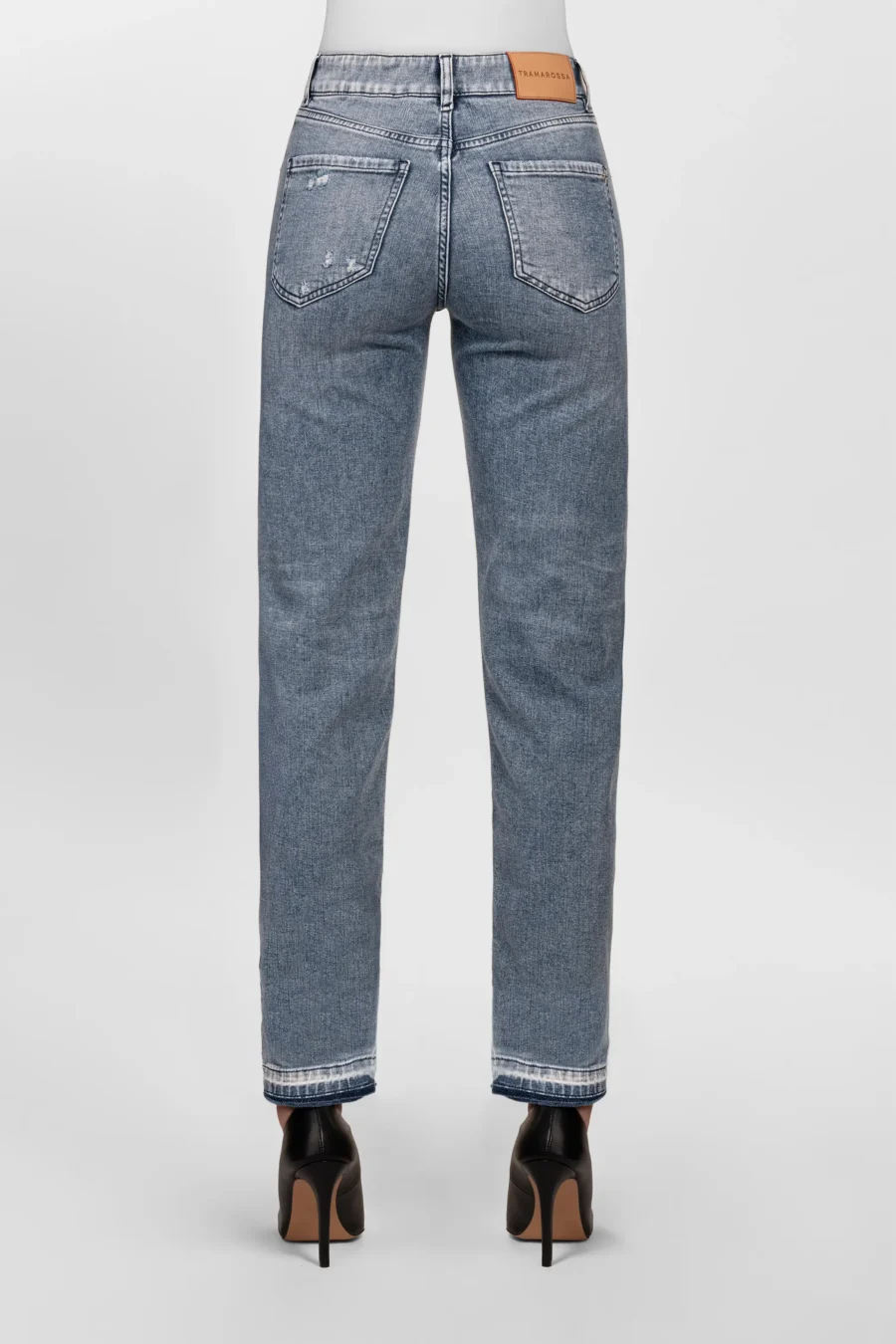 JEANS MONICA MUM IN DENIM BLU CHIARO - immagine 2