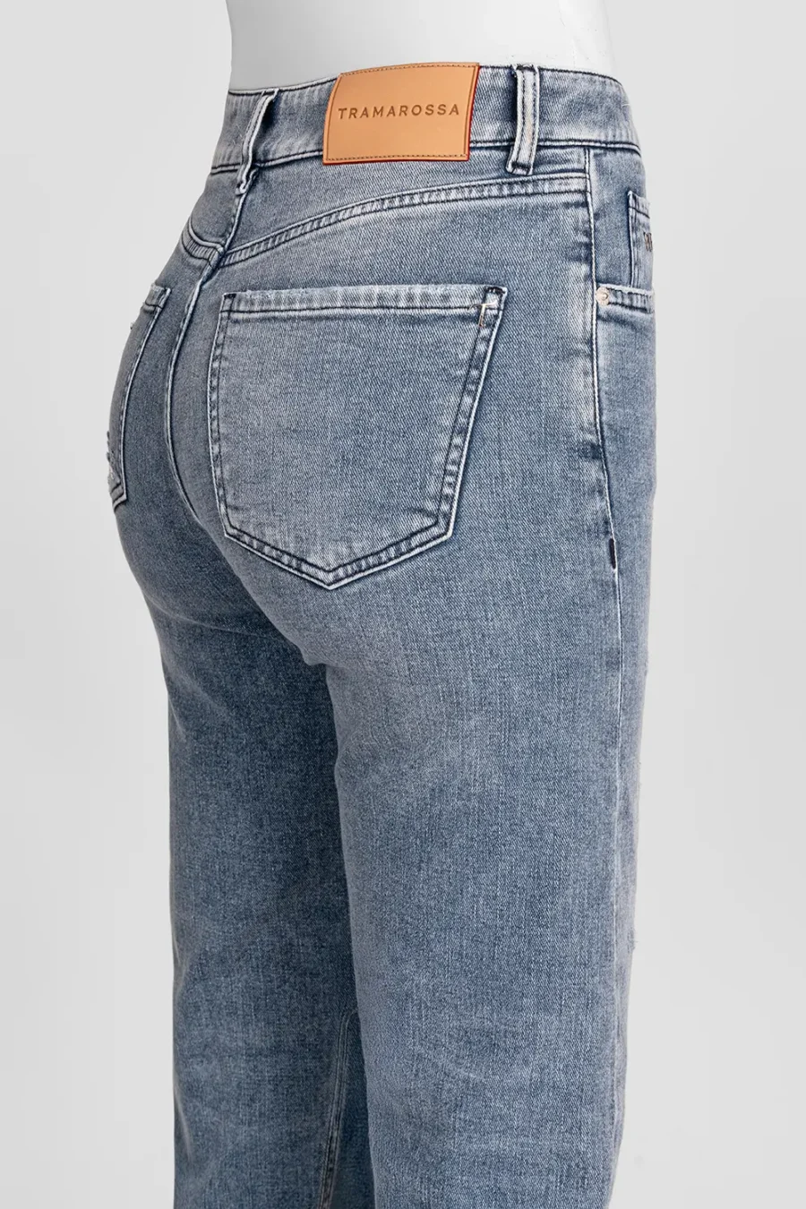 JEANS MONICA MUM IN DENIM BLU CHIARO - immagine 3